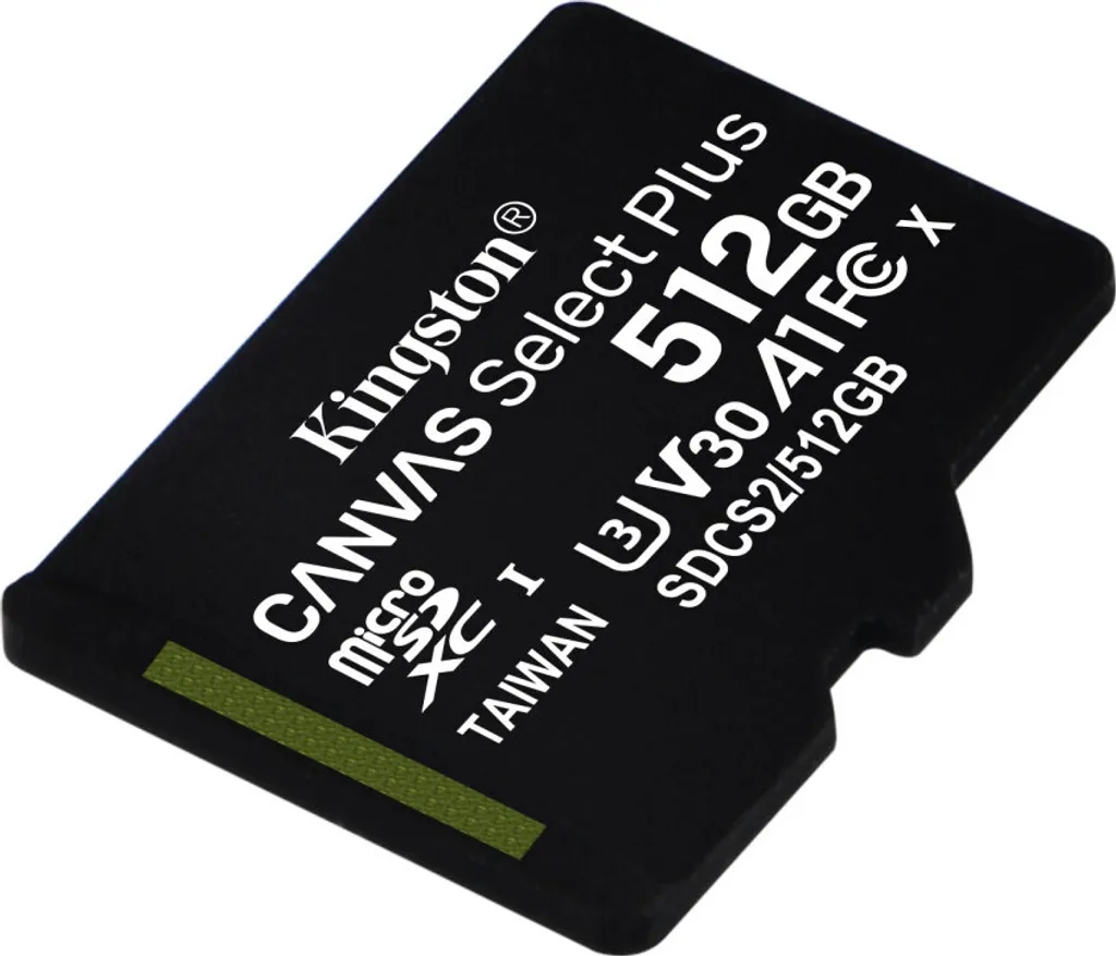 Carte Mémoire Kingston 512 Go pour Smartphone et Tablette Android