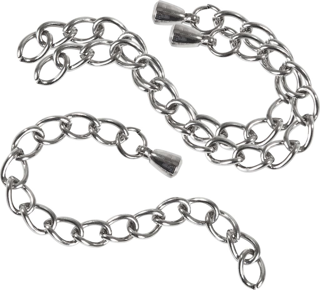 Regulierungskettchen, Edelstahl, 3 Stück
