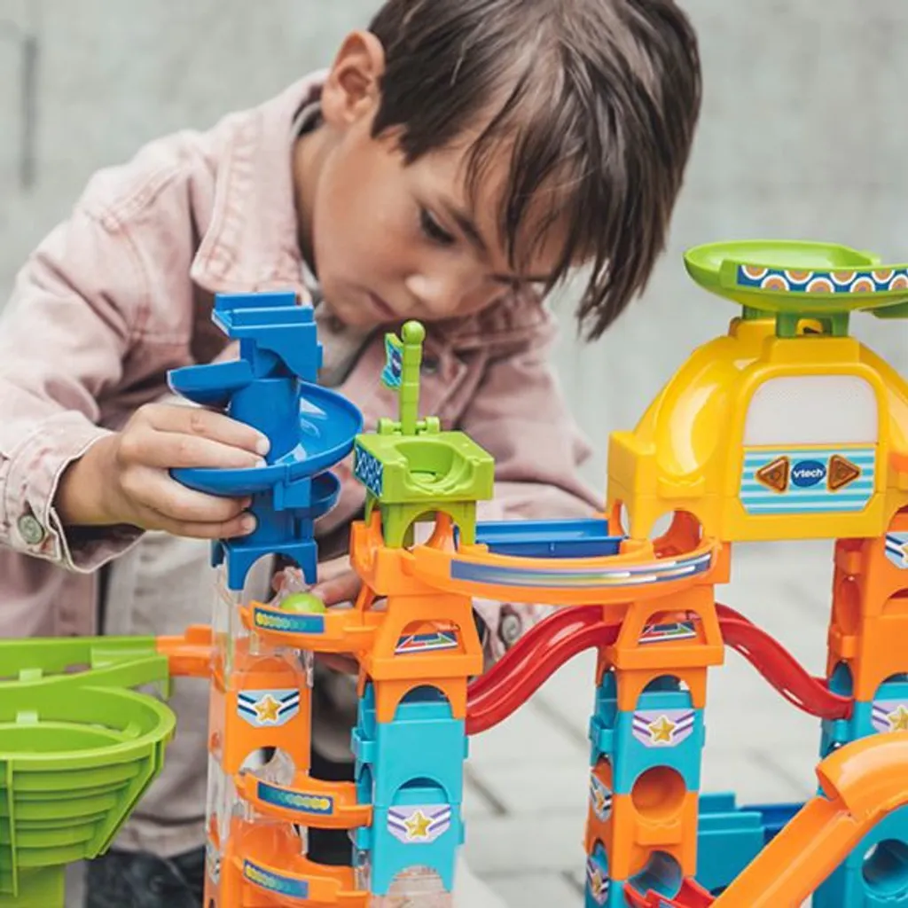 Jeu de Construction Marble Rush XL100 E - Circuit de Billes Géant - 13