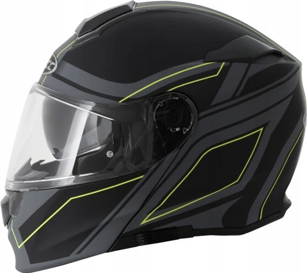Casque Motocross Rocc 781 Noir et Jaune Taille S pour Pilote MX