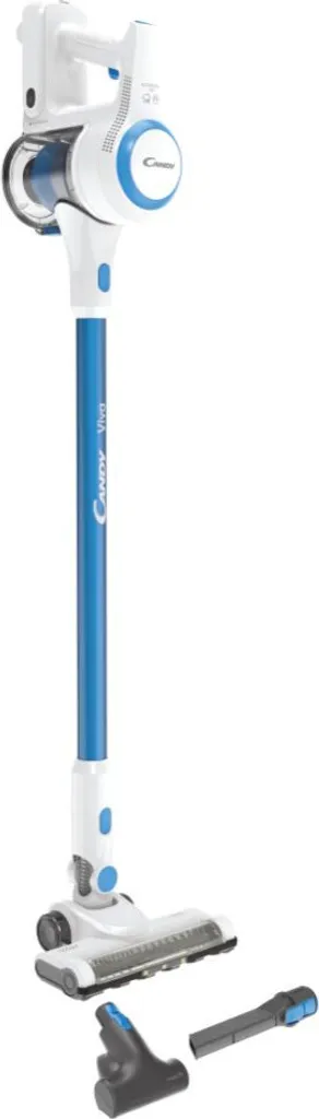 Candy CVIVA20 011 Scopa Elettrica senza Sacchetto 0,7 L Bianco Azzurro
