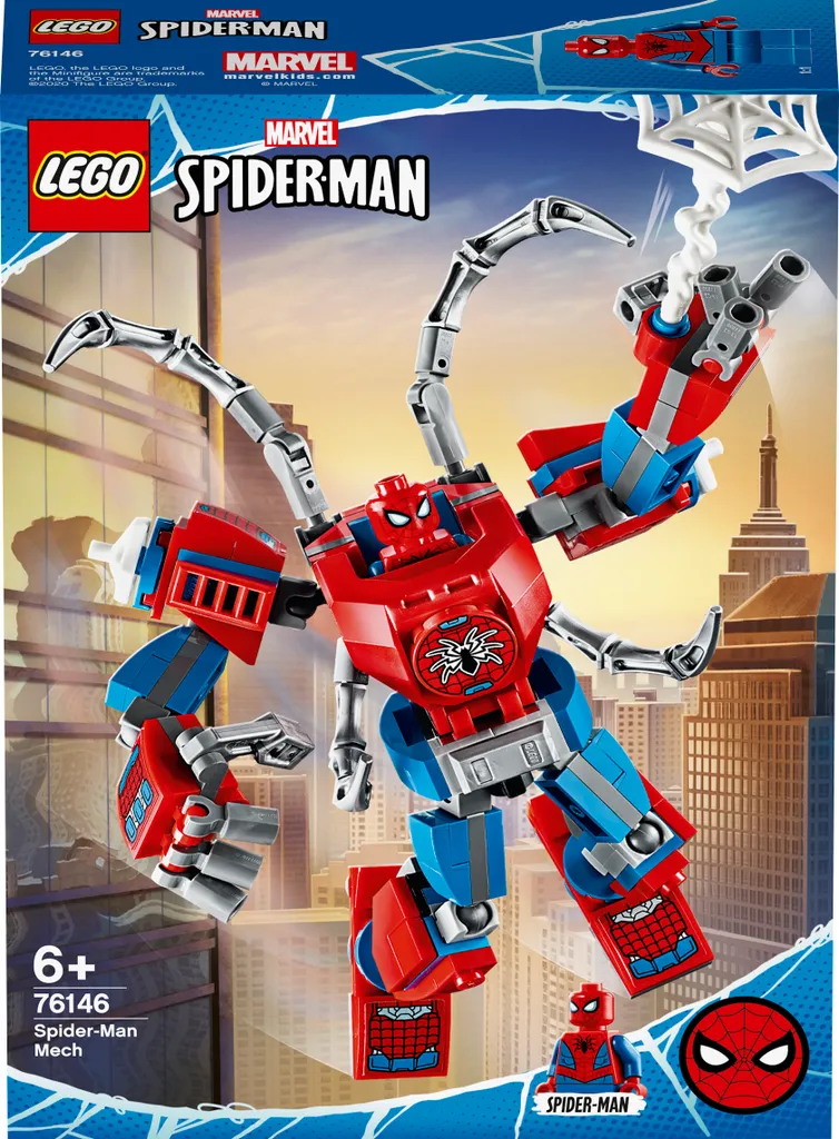 Jeu de Construction LEGO Marvel Spider-Man Attaque du Repaire Araignée - 23
