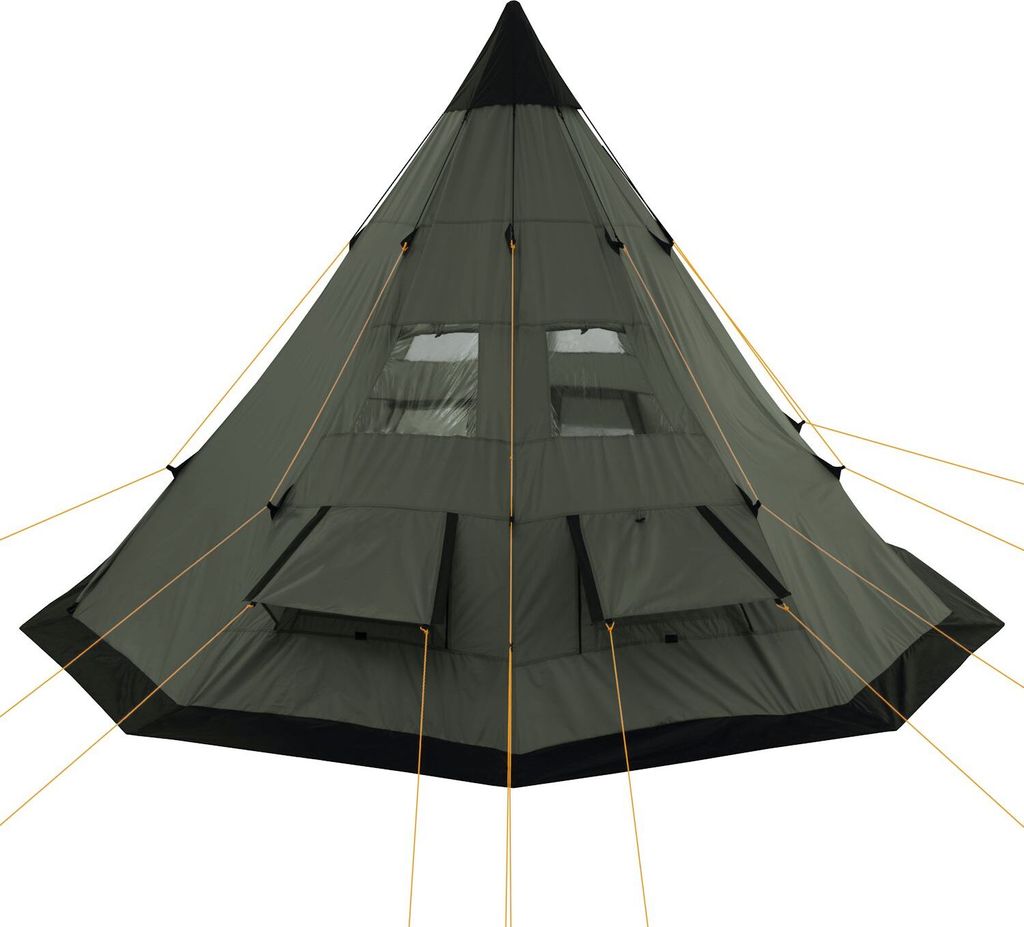 CampFeuer Tipi Zelt Spirit für 4 Personen | Olivgrün | 3000 Produktbild 6