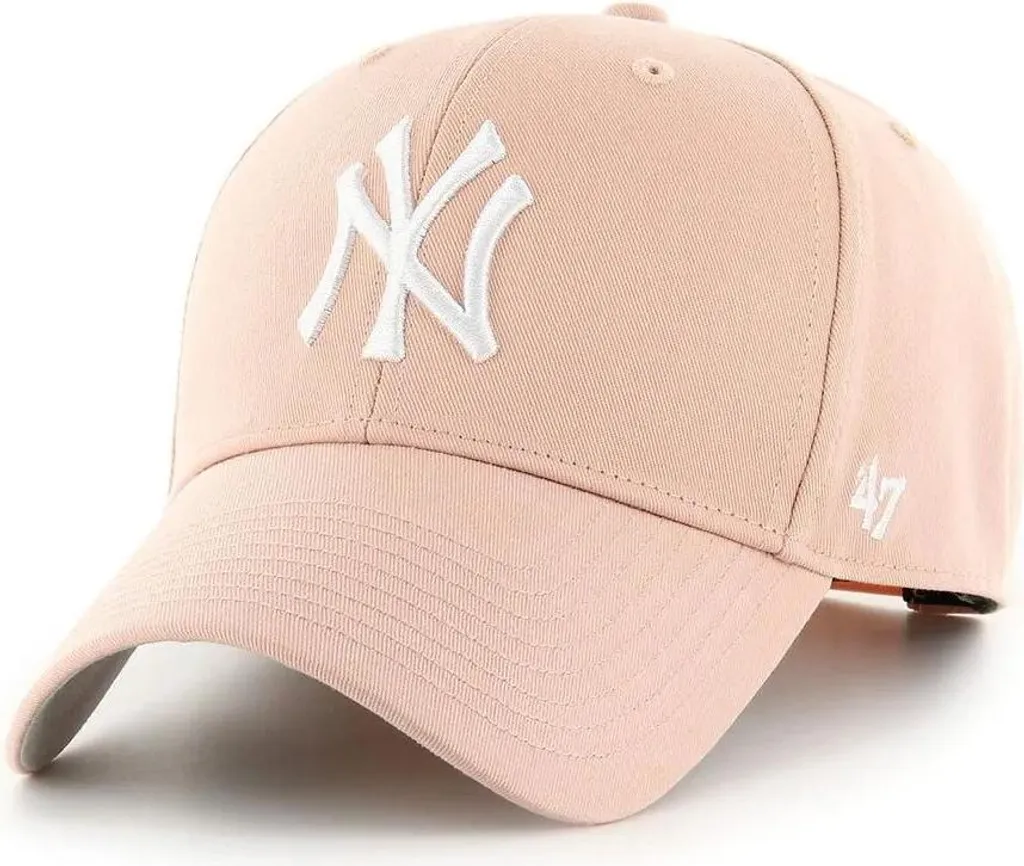Casquette 47 Brand NY Yankees ajustable en coton mauve dusty de qualité