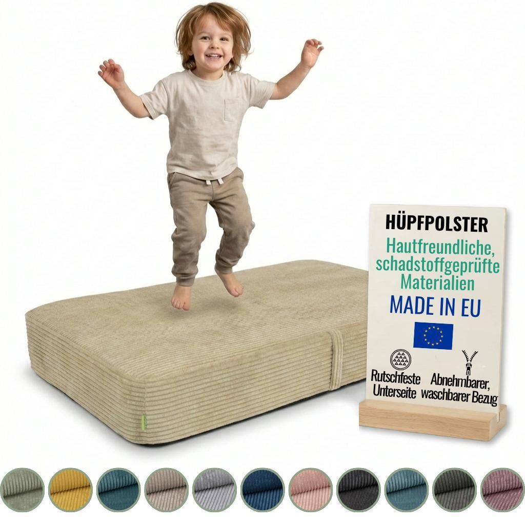 Pillows24 – Hüpfpolster für Kinder | Hüpfkissen 70x110x17 Produktbild 