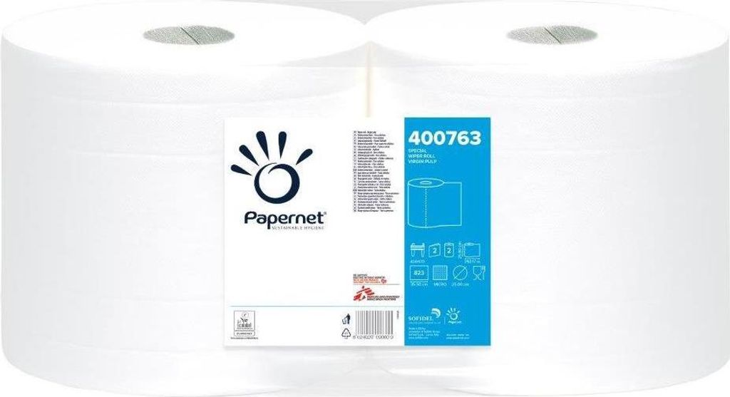 Papernet 400763 Papiertuch 823 Blätter Zellulose Weiß 292,17 m