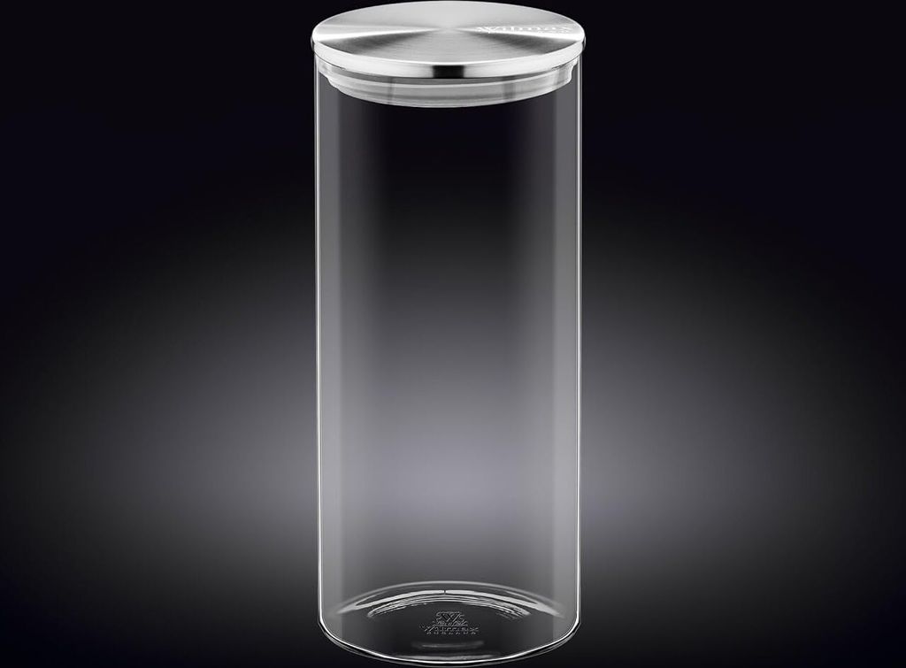 Contenitore in vetro Wilmax da 1500 ml con coperchio in Immagine del prodotto 