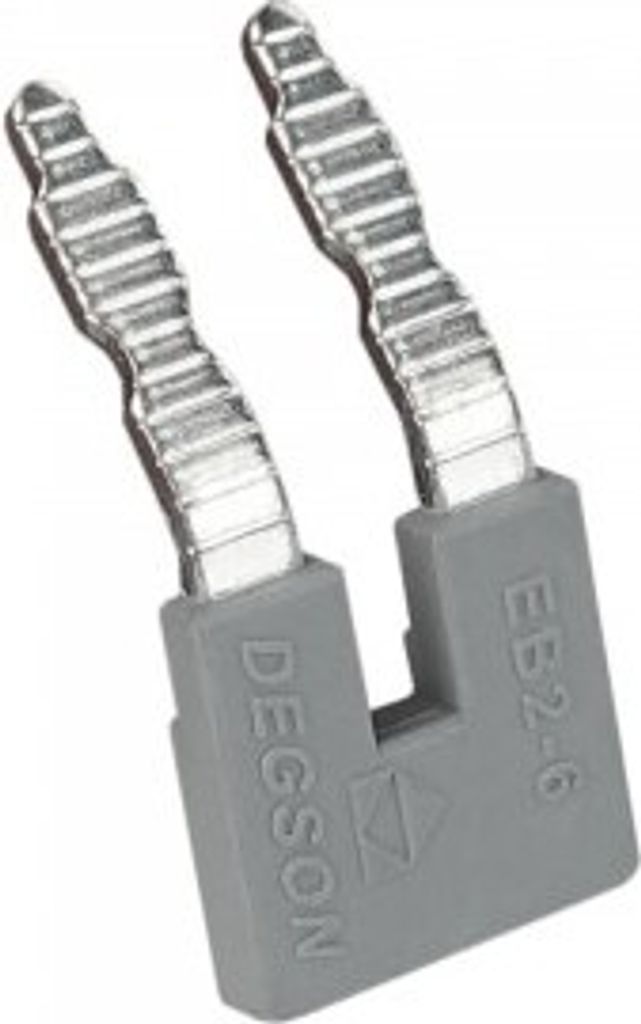 Einlegebrücke Steckbrücke Querverbinder 2-Polig für PC2.5 Reihenklemme 2.5mm2