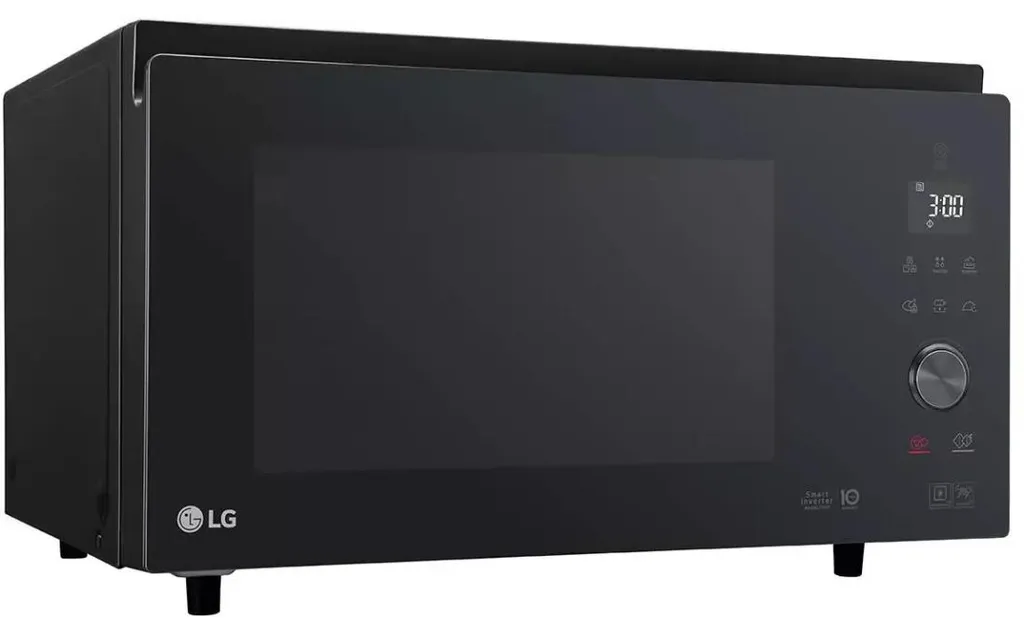 Micro-ondes combiné LG 39L noir, grand four multifonction 1100W - 2