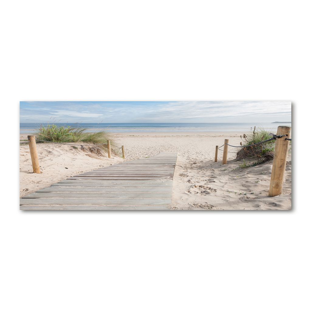 Glasbilder 100x50 Wandbild Druck auf Glas Meer Strand Landschaft 