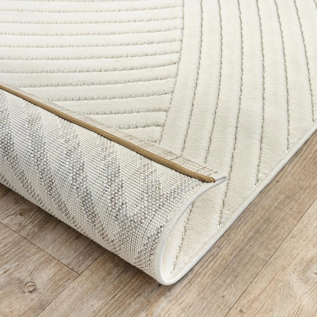 Tapis doux en relief GEMGRAF - Texture 3D moelleuse pour votre salon - 4