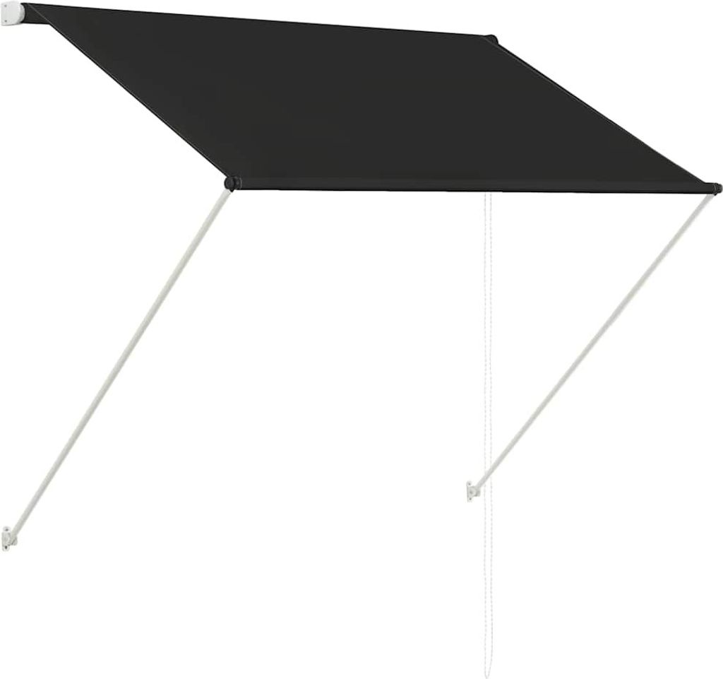 zatahovací markýza vidaXL 100×150 cm antracitová Obrázek produktu 