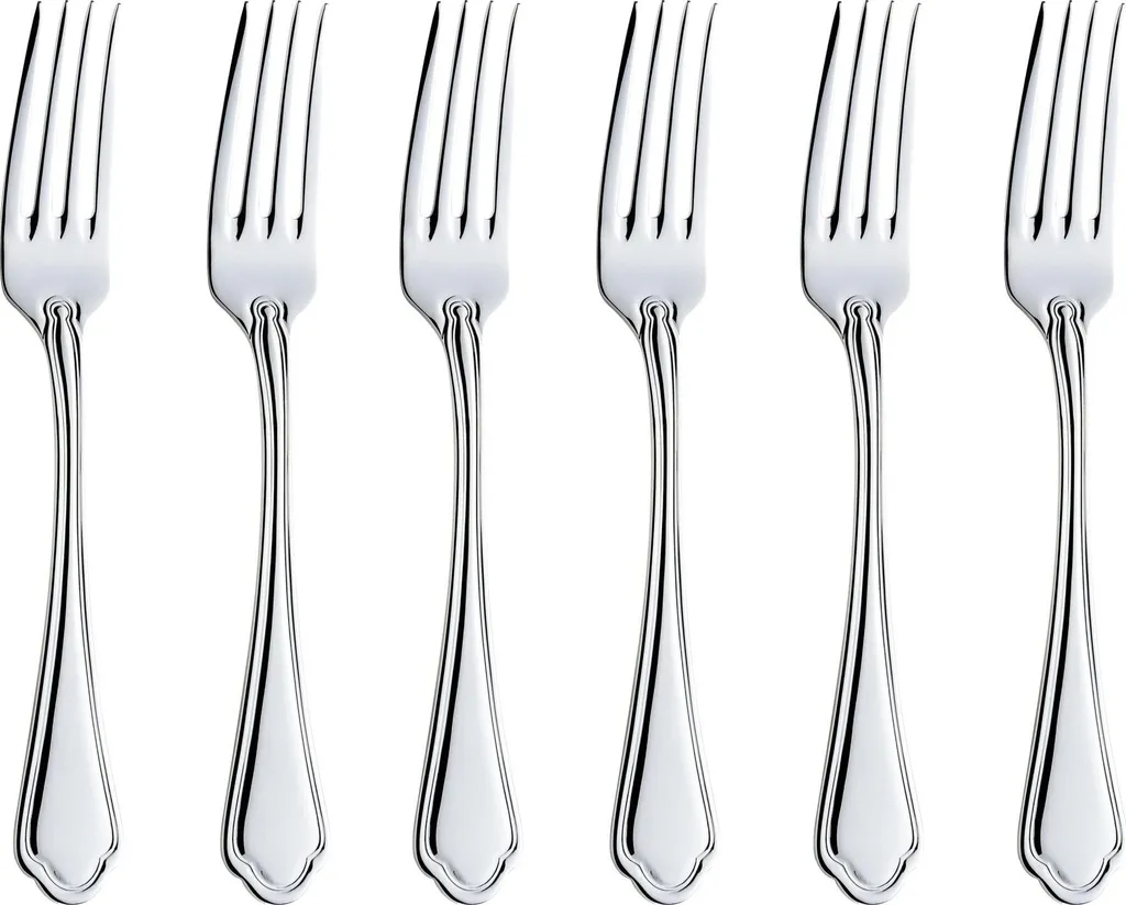 Forchette Bonna Alba Acciaio Inox 20,8 cm - Perfette per la Famiglia