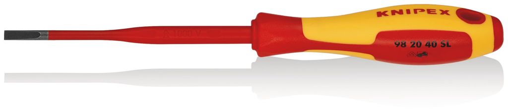 Knipex 98 20 40SL Schraubendreher 4,0 mm dünn