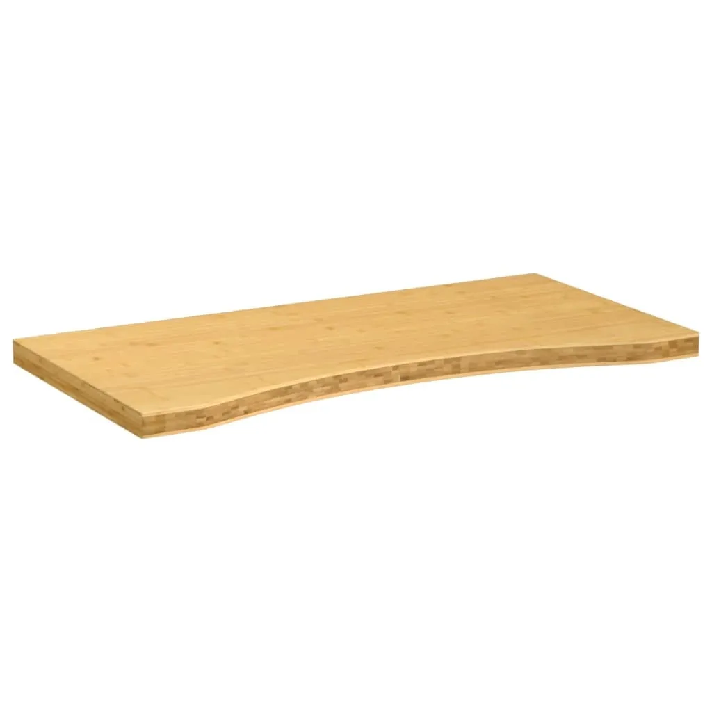 Plateau de table bambou massif 110 cm - Finition vernie de 40mm vidaXL