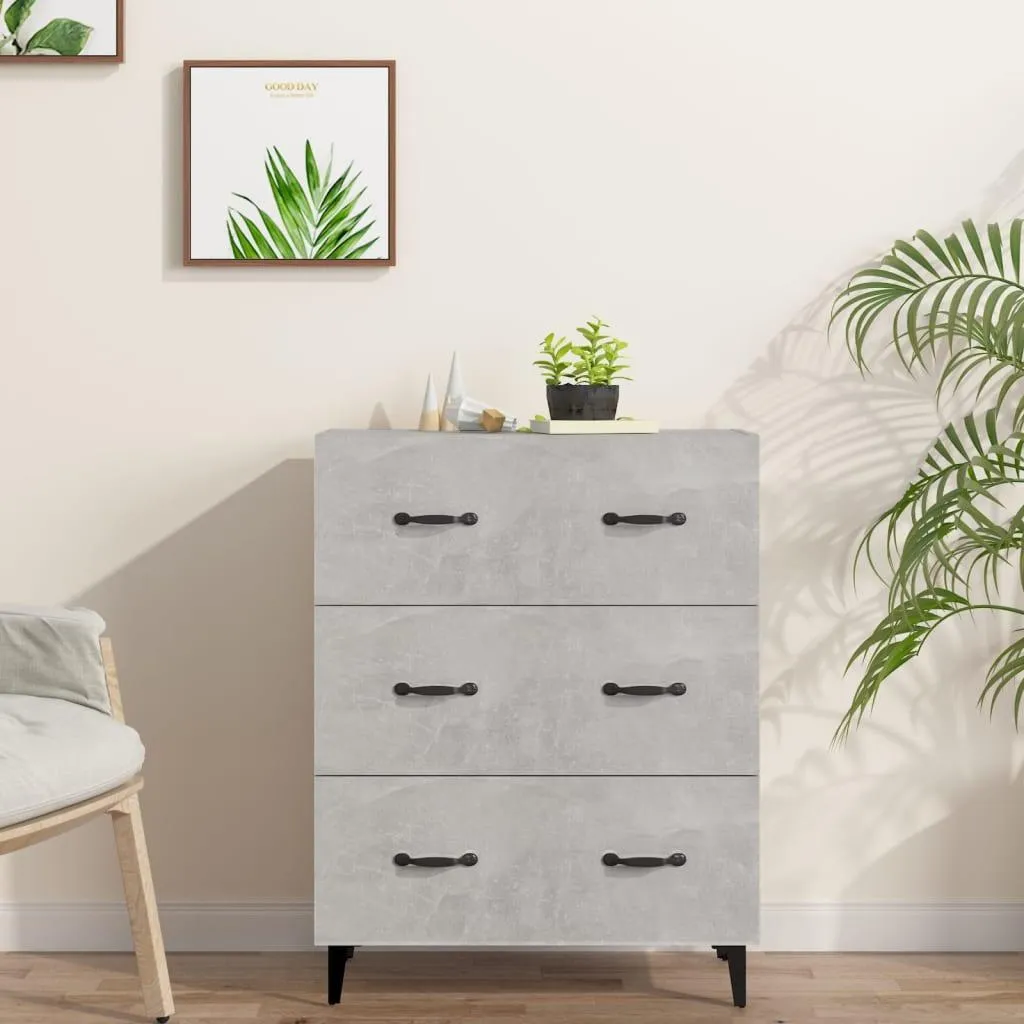 Mobile Credenza Grigio Cemento vidaXL | Ideale per Famiglie e Ordine