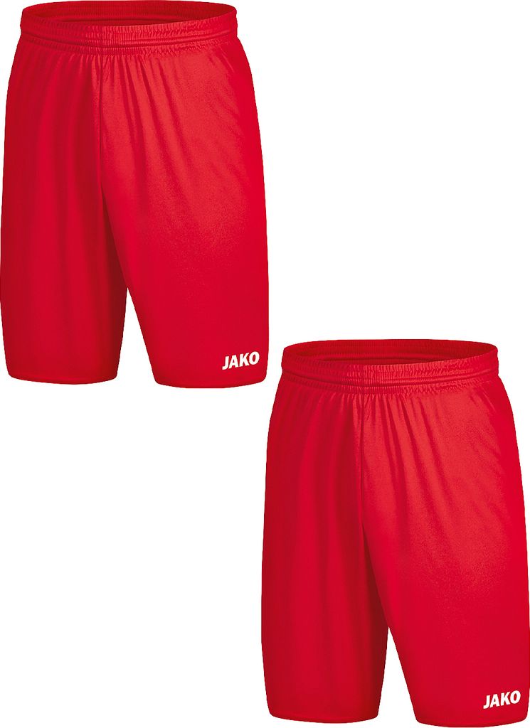 JAKO Sporthose 2er-Set kurz Elastischer Bund Kordelzug Größe: XL