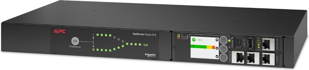 APC NetShelter - Automatisches Netzumschaltgerät (Rack - Produktbild 