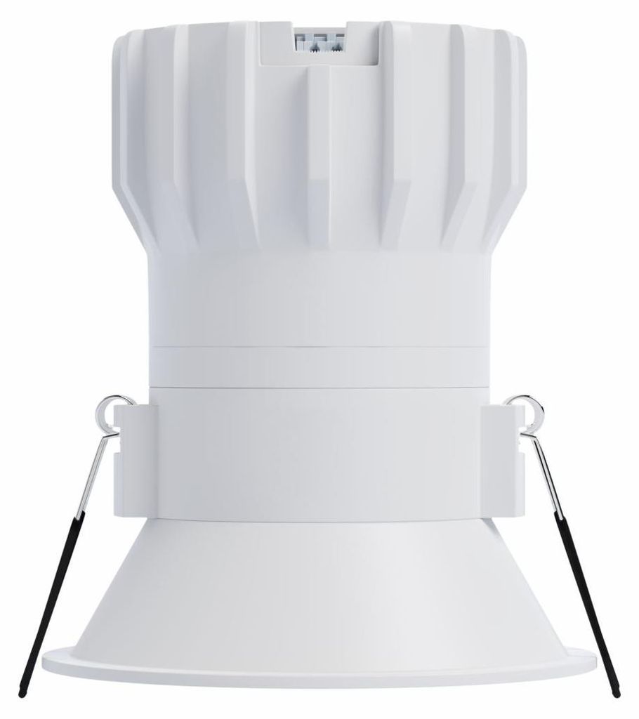 Pulsar 8W 40o LED-Einbaustrahler in Mattweiß mit 2700K/3200K/4000K Farbtemperaturregelung und TRIAC-Dimmung - Beneito & Faure