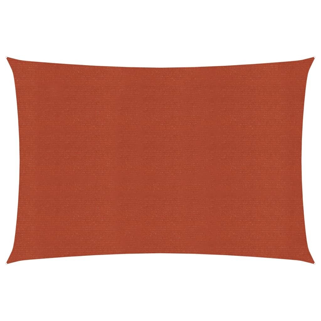 Voile d'ombrage 160 g/m² rouge terracotta 3x4 m HDPE Image du produit 