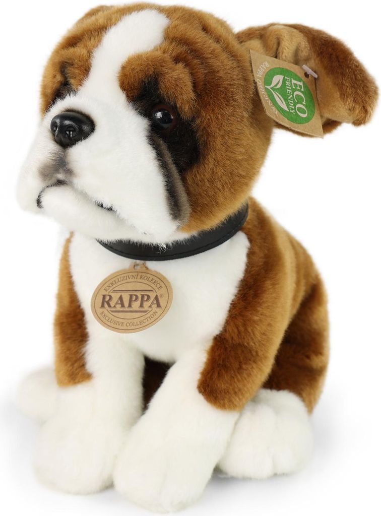 Peluche chien boxer 27 cm ECO-FRIENDLY Image du produit 