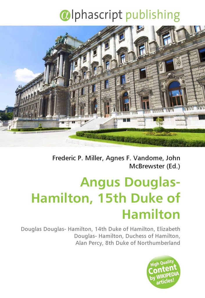 Angus Douglas-Hamilton, 15th Duke of Hamilton