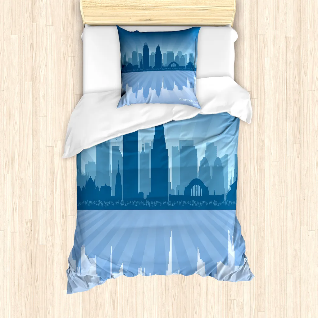 Housse de couette Cincinnati 135x200 : adieu acariens et allergies
