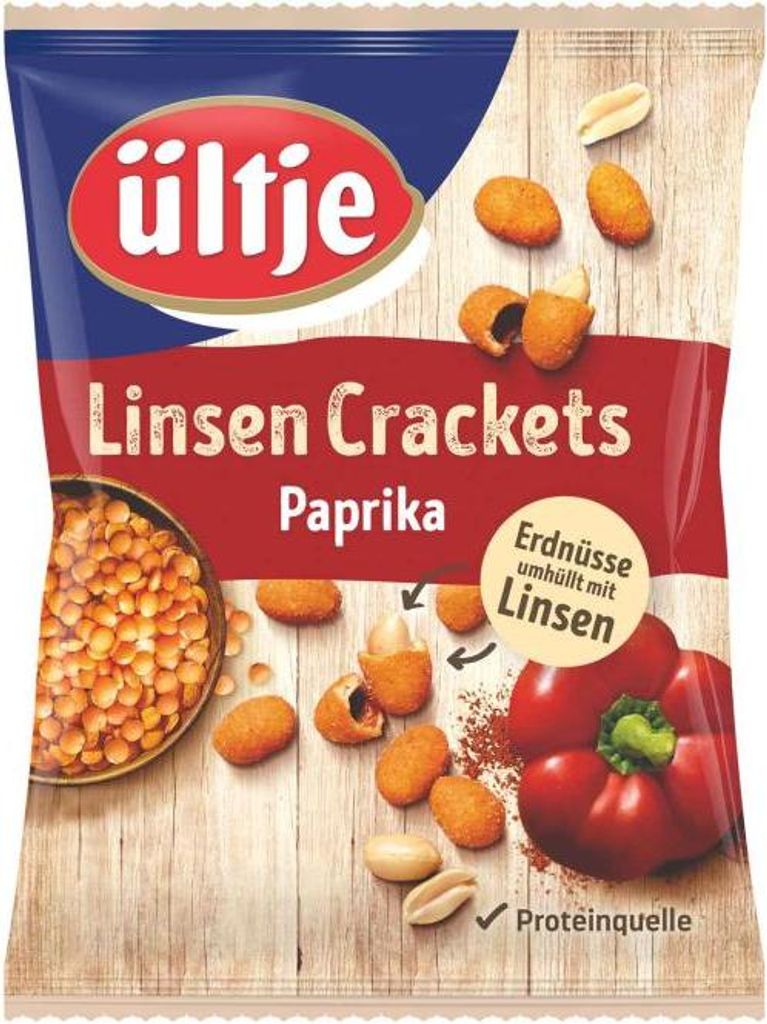 ültje Linsen Crackets Paprika 110g Produktbild 