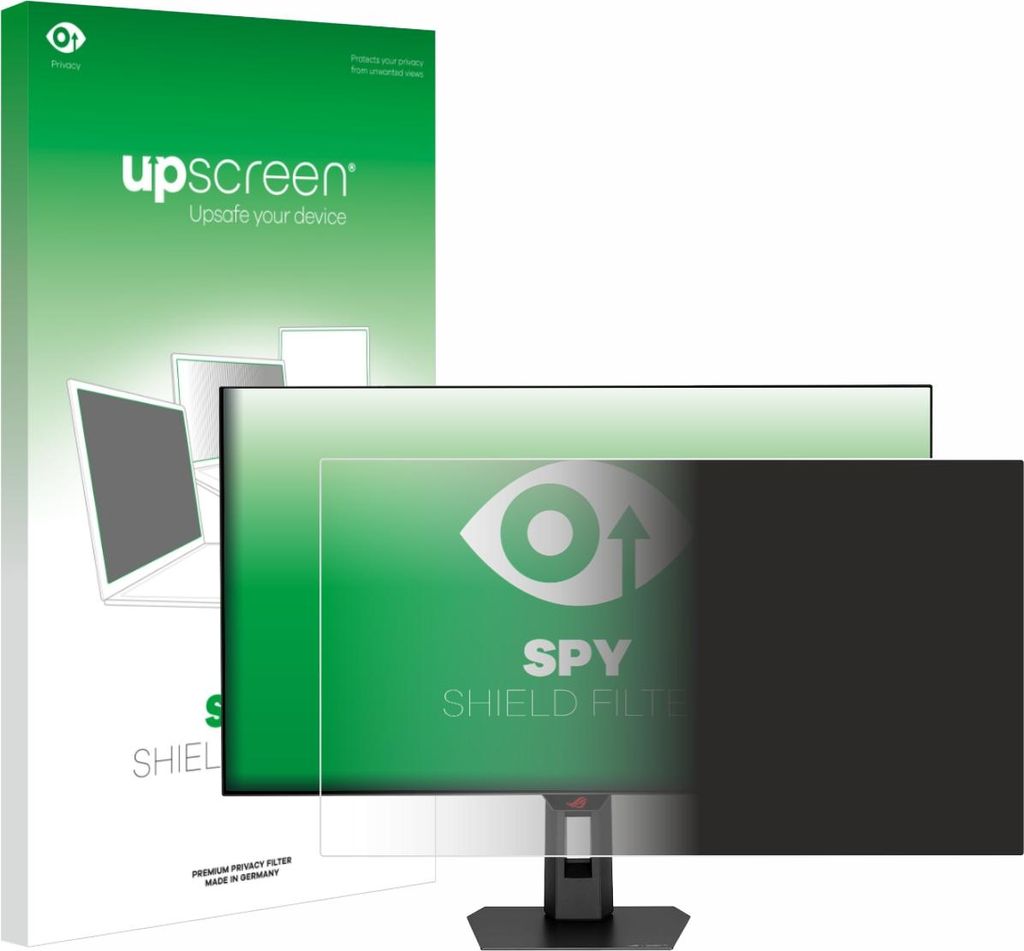 upscreen Blickschutzfilter für ASUS ROG Strix OLED XG32UCWG Anti-Spy Privacy Filter Sichtschutz Blaulicht-Schutz