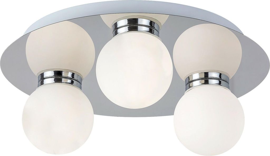 Rabalux 2113 Becca, G9, silber-weiß, rund, ø300mm Produktbild 