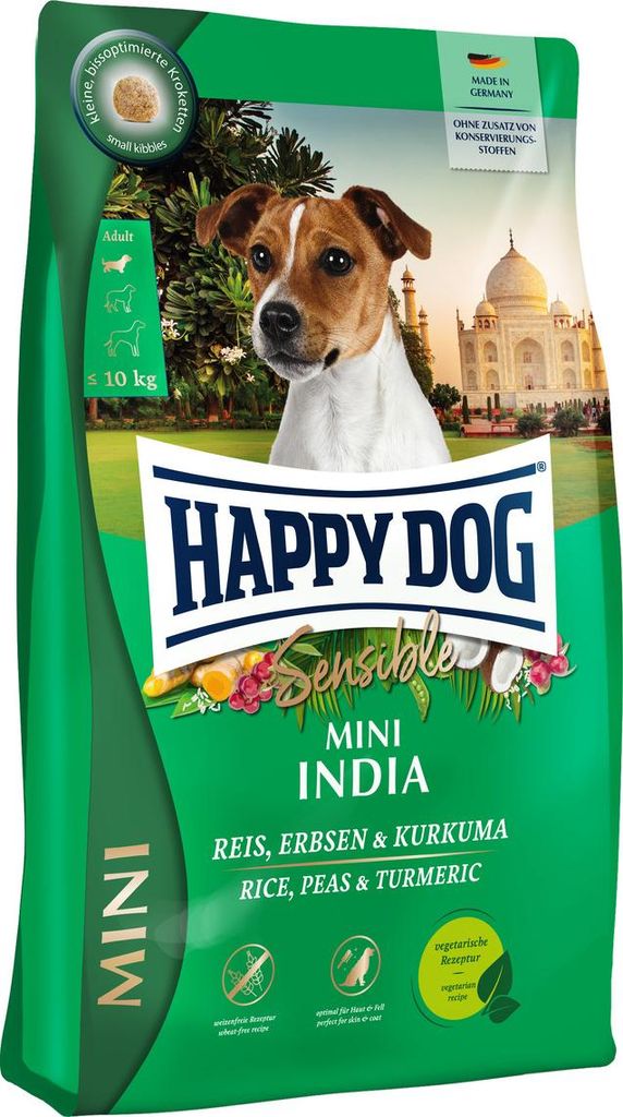Happy Dog Trockenfutter Sensible Mini India 300g Produktbild 