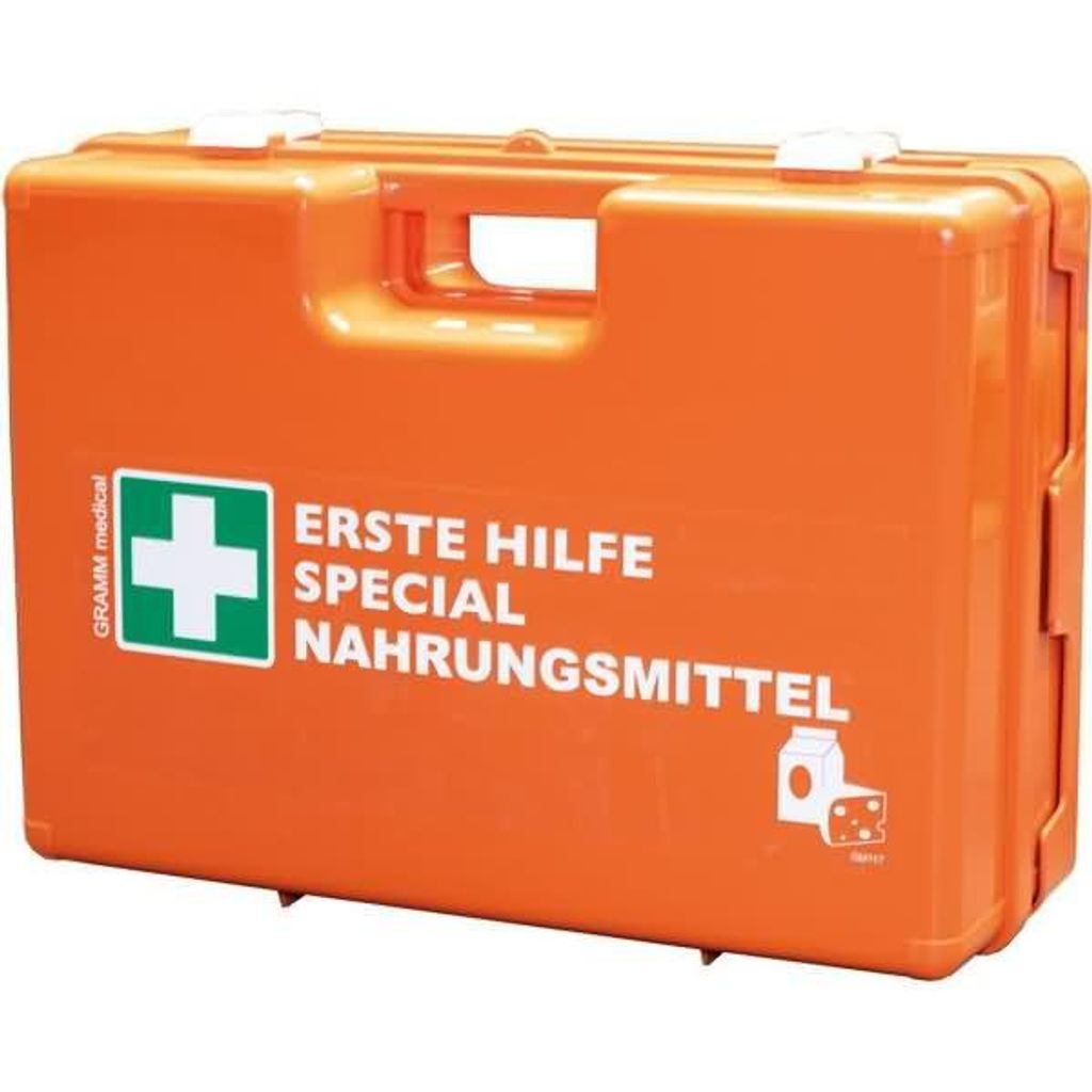 Verbandskasten Double 34x24x12cm orange Produktbild 