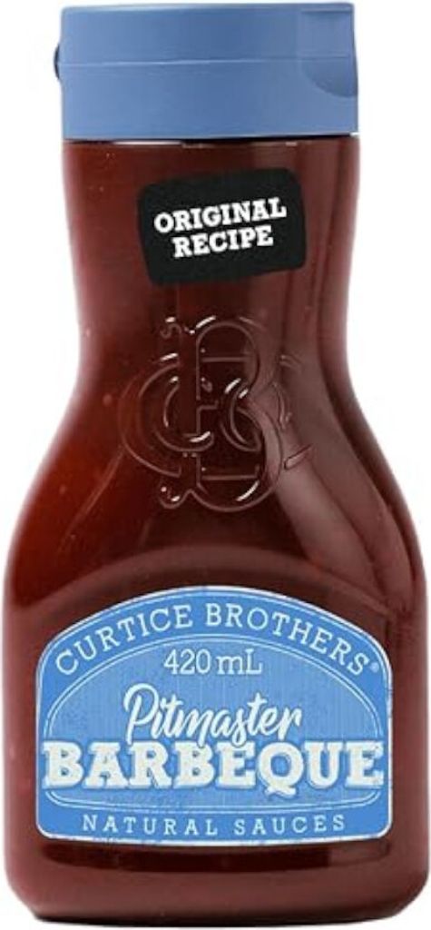 Verpackungsbild Curtice Brothers Pitmaster Barbeque Grillsauce Flasche 420ml