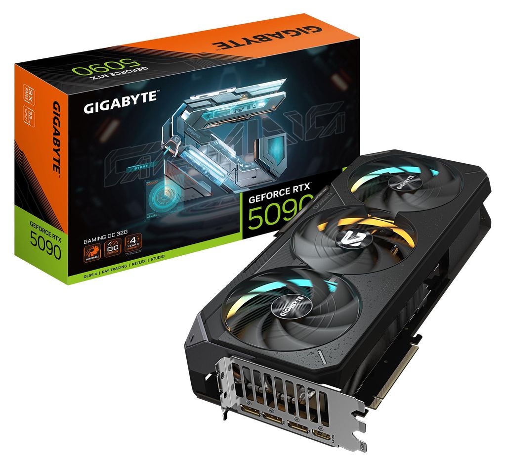 GIGABYTE GeForce RTX 5090 GAMING OC 32G - 32GB GDDR7, 512 Immagine del prodotto 