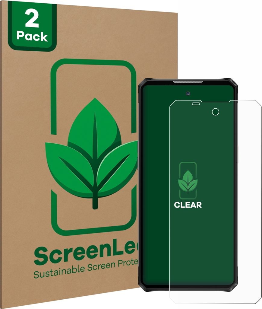 2x ScreenLeaf Schutzfolie für iiiF150 Air 3 nachhaltiger Displayschutz Display Schutz Folie Klar Transparent