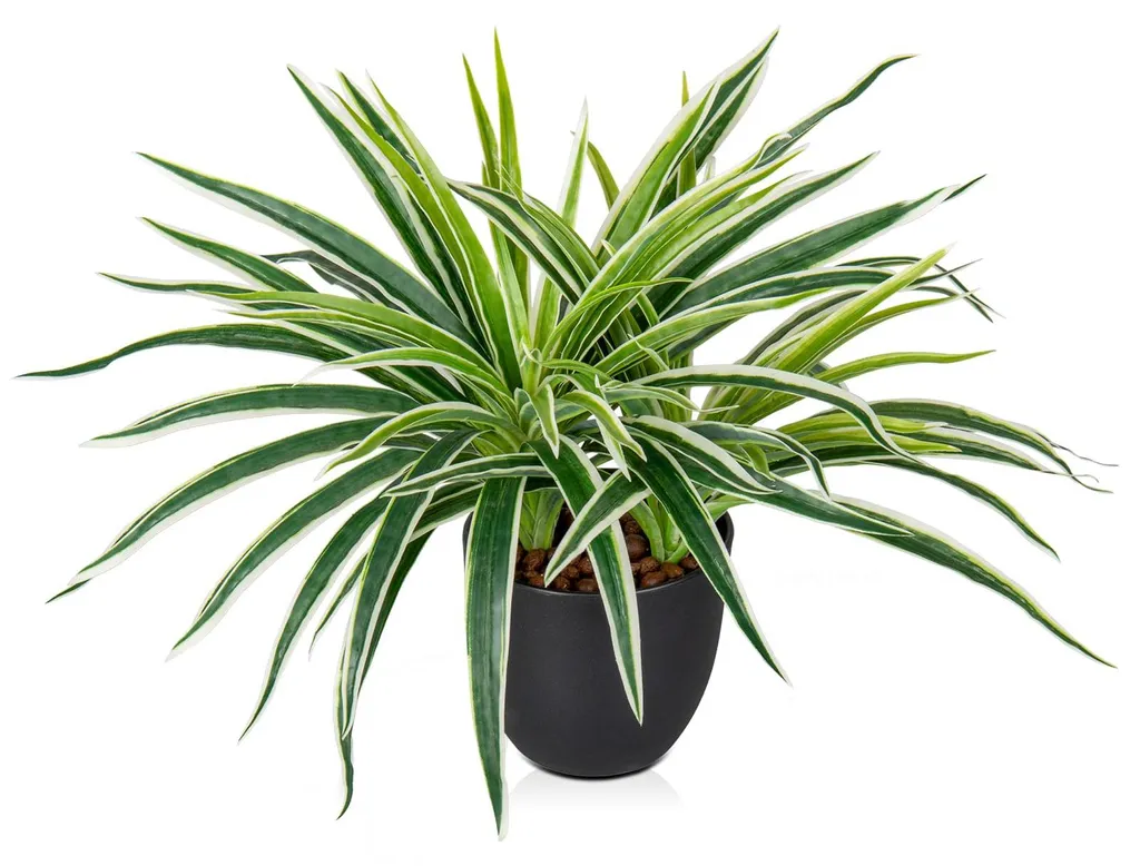 Plante Artificielle Sans Entretien 33 cm - Finis les Lys Verts Fanés