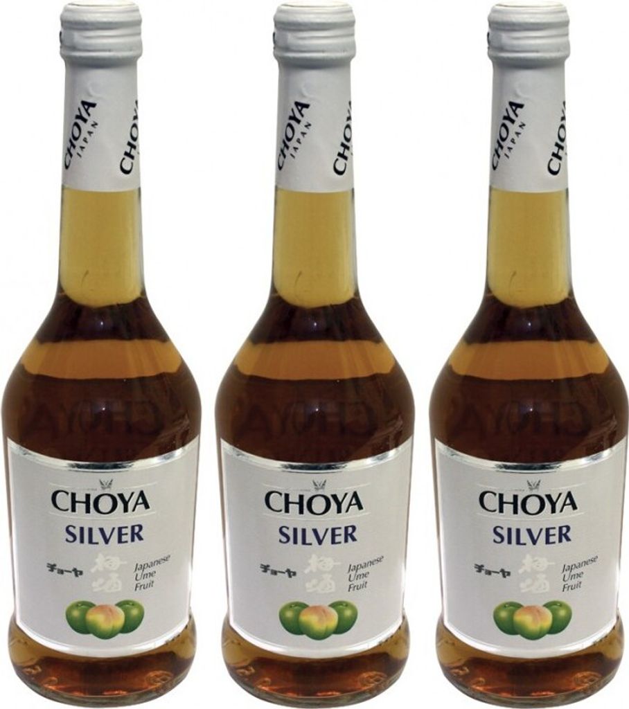 3er-Pack CHOYA SILVER Aromatisiertes weinhaltiges Getränk Produktbild 