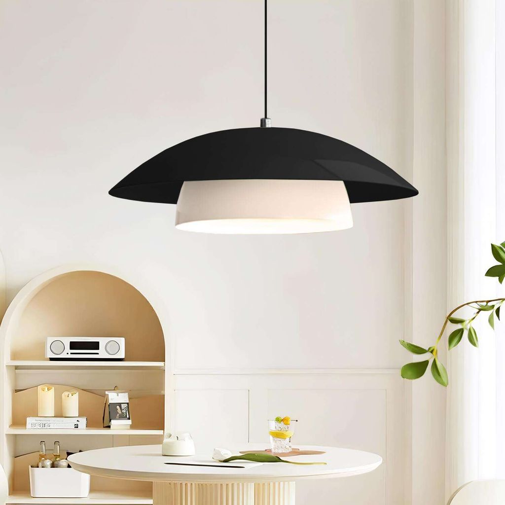 Opviq, 241761, Kronleuchter, Schwarz, METALLKÖRPER, 100 x 36 x 36 cm