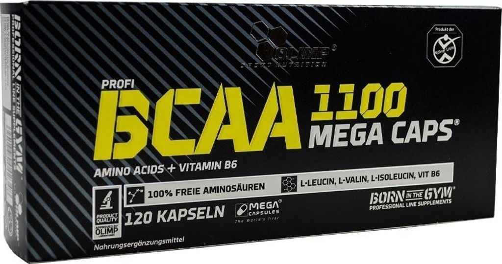 Olimp Nutrition BCAA MEGA CAPS, Tableta, L-isoleucin, Obrázek produktu 