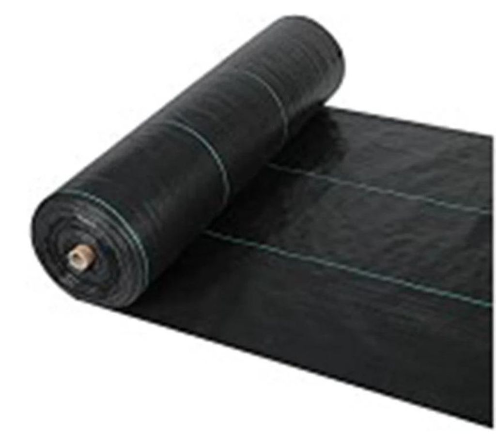 Unkrautvlies Landschaftsgewebe - Größe 1,22 x 76,2 m - Extra Stark 5 oz - Hohe Wasserdurchlässigkeit - Für Blumenbeete - Schwarz