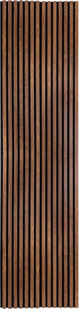 Colva wanddekorationspaneel dunkles holz 240x60cm - Atmosphera créateur d'intérieur