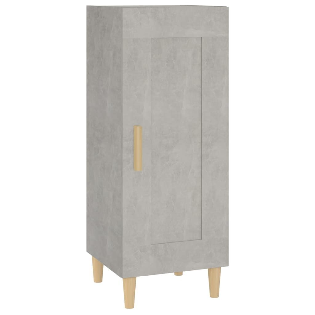 Sideboard Betongrau 34,5x34x90 cm Holzwerkstoff