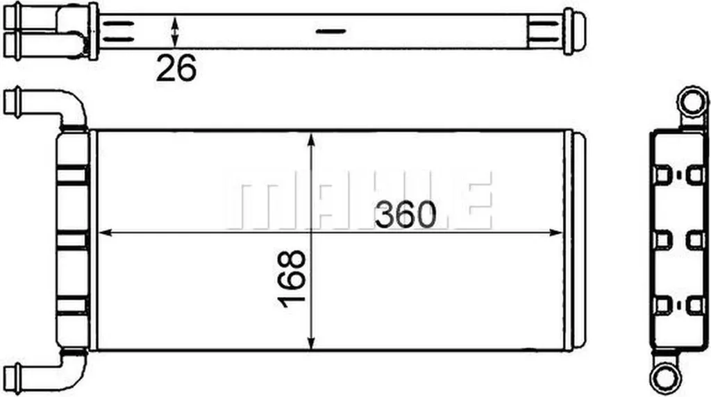 Améliorer le chauffage de Mercedes Sprinter 3-t Bus avec MAHLE 903
