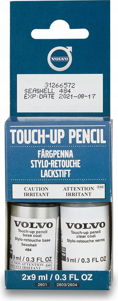 VOLVO Seashell 484 Stylo taille-crayon avec finition mate originale - 2
