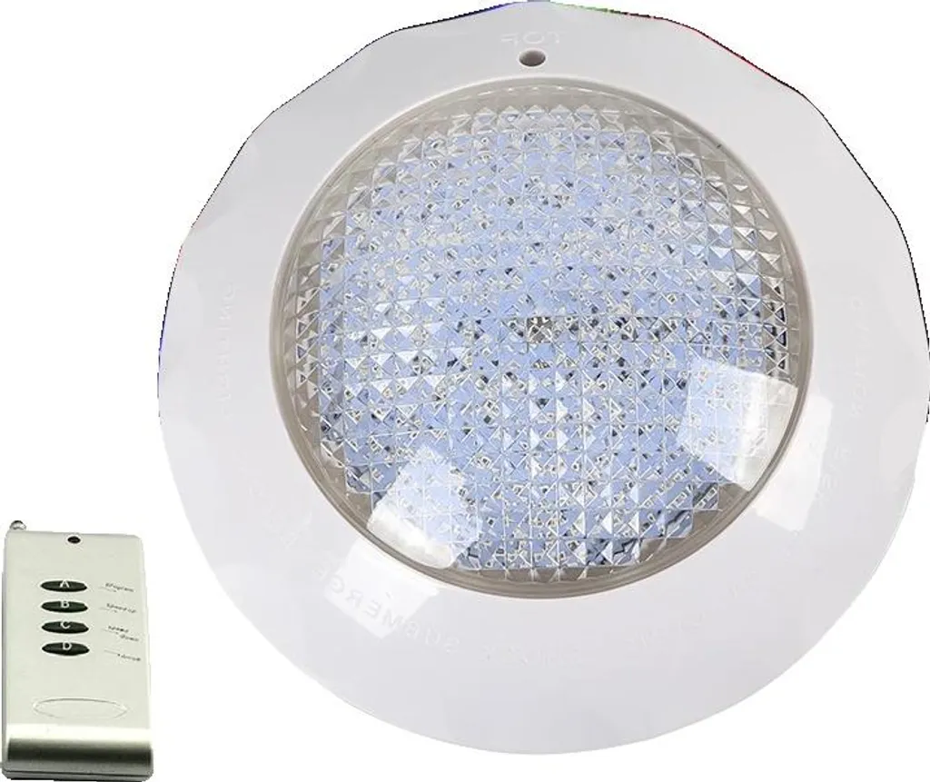 Éclairage pour Piscine RGB 12V 45W Télécommandé pour Ambiance de Soirée