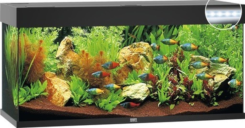 Akvárium set Rio LED 180 černé 180 l Obrázek produktu 2