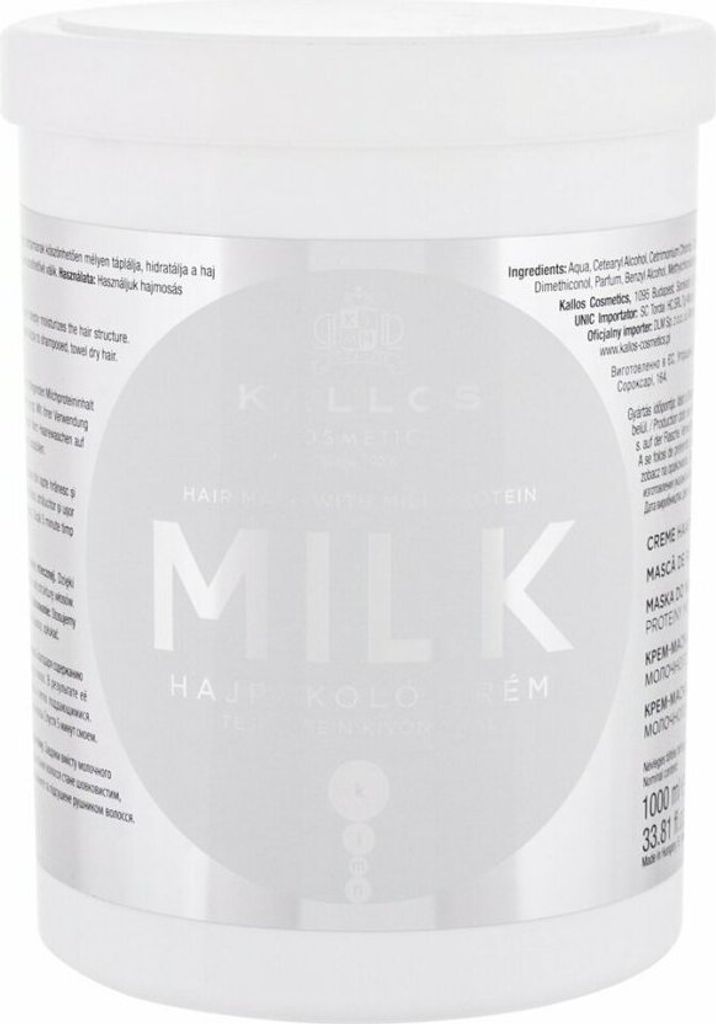 Kallos KJMN Masque au lait, 1000 ml Image du produit 