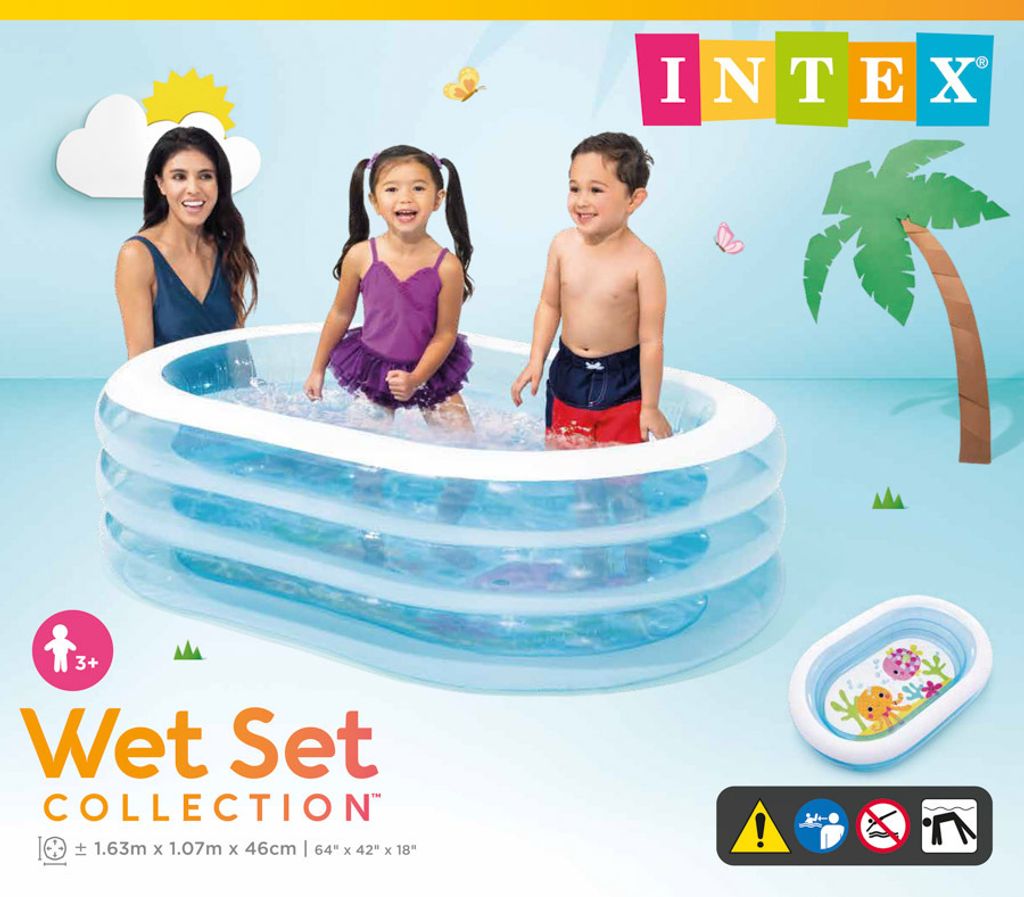 Intex 5748NP, Kinderpool,163 x 107 x 46cm,3 aufblasbare, Produktbild 17
