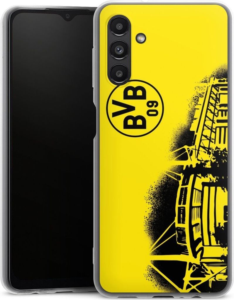 DeinDesign Slim Hülle für Samsung Galaxy A13 5G Silikon Case Ultra Dünn Handyhülle BVB Borussia Dortmund Stadion