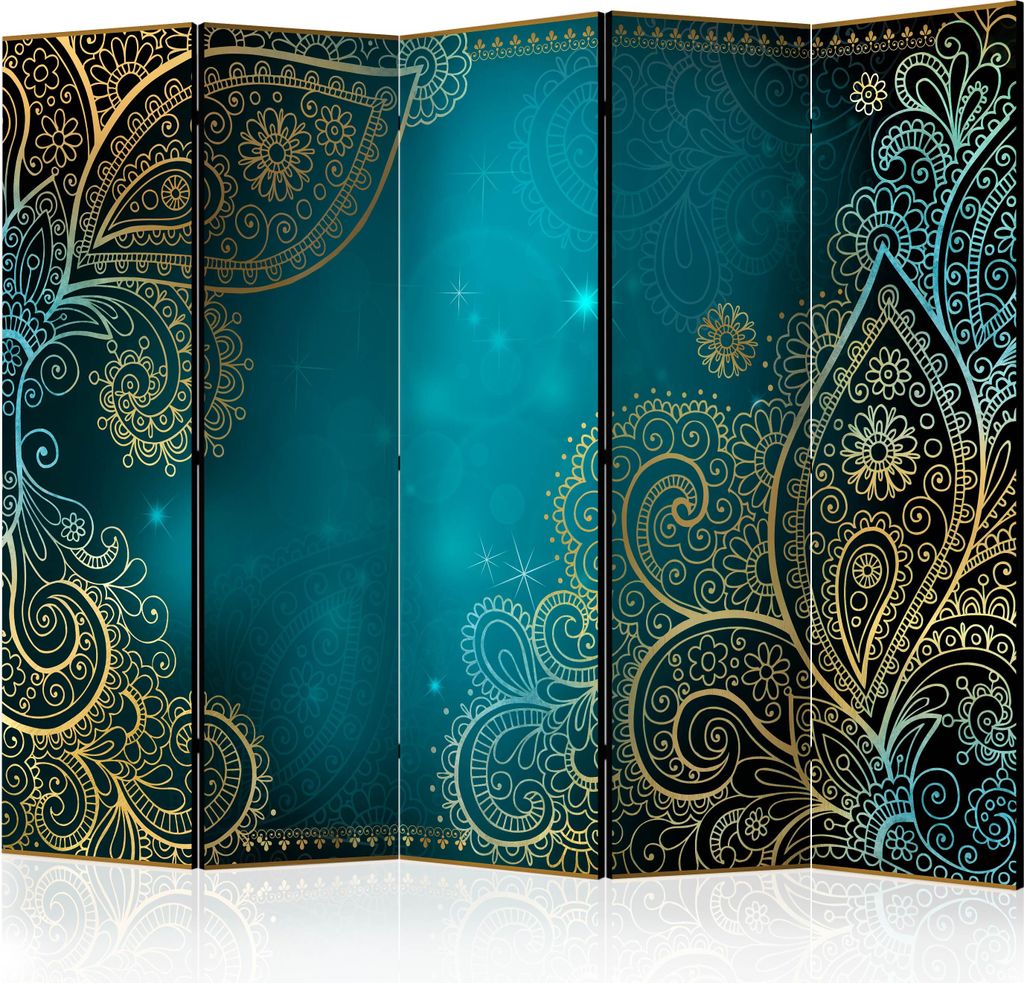 Parawan jednostronny Orient 225x172 cm 5-częściowy Zdjęcie produktu 